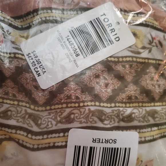 Torrid Floral Ruana - Picture 6 of 6